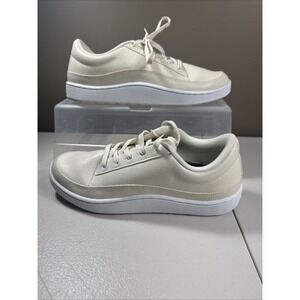 Allbirds Plant Pacers Shoes Natural White Leather Sneakers Women 9 EUC Very Nice